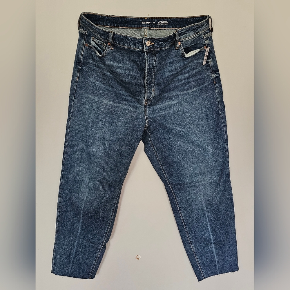 Old Navy OG Straight Higher High Rise Jeans